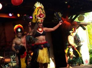 Polynesian dancers