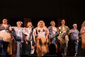 Chorus line in So Pacific