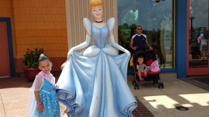 Leah with Cinderella