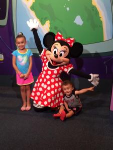 Minnie with kids