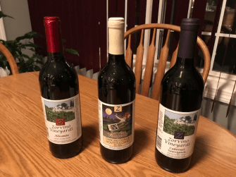 wine Zorvino Vineyard